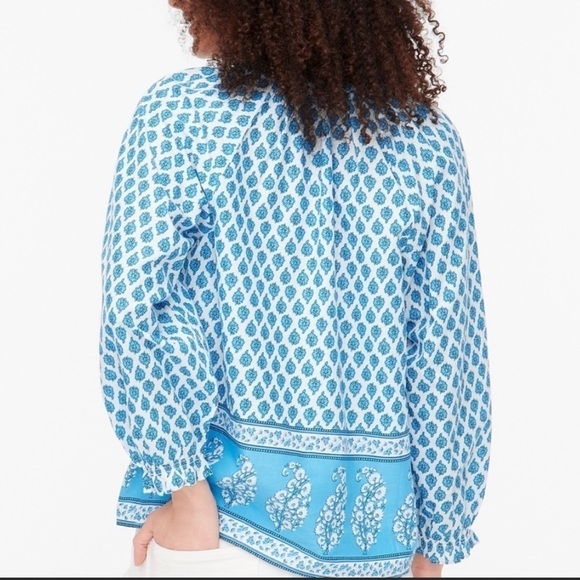 J. Crew | Block-Print Artist‎ Top 207 - Picture 2 of 11
